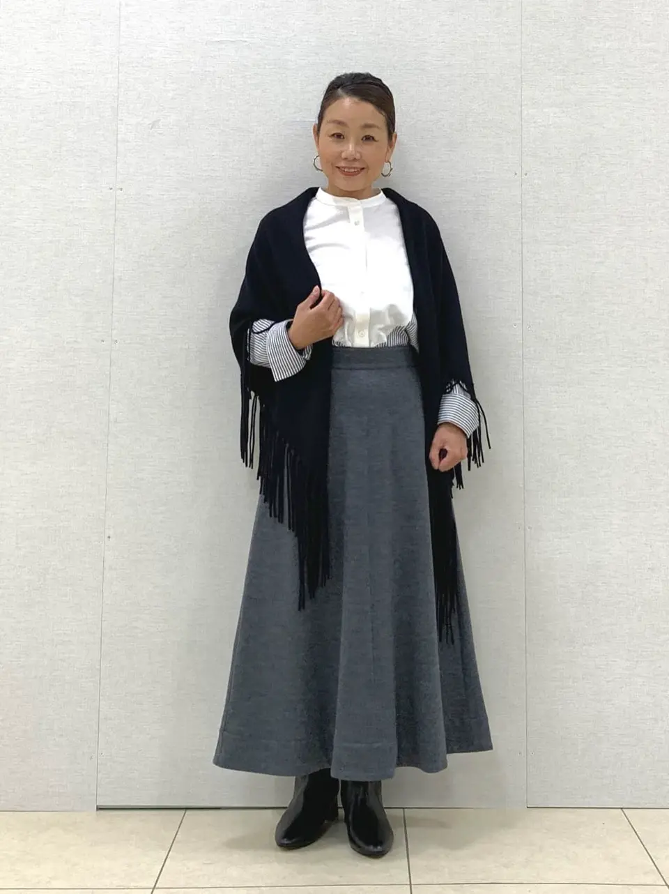 自由区 坂本 コーディネート画像