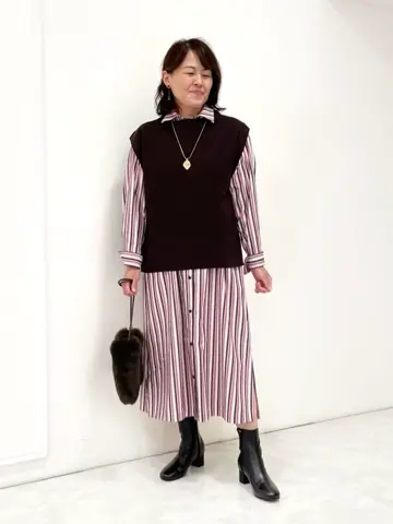 自由区 大野 コーディネート画像