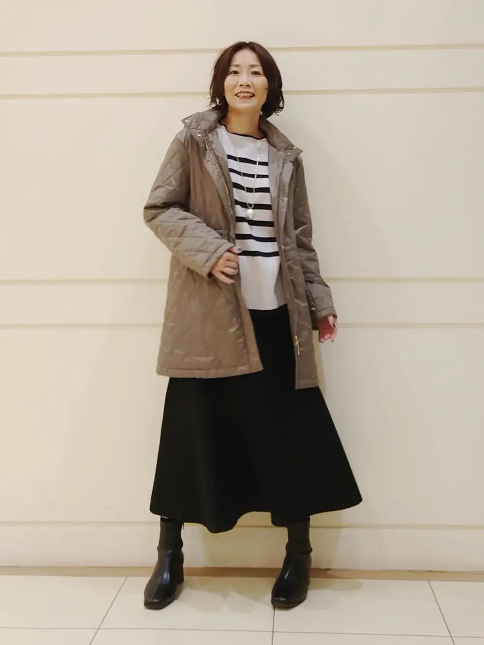 自由区 maruri コーディネート画像