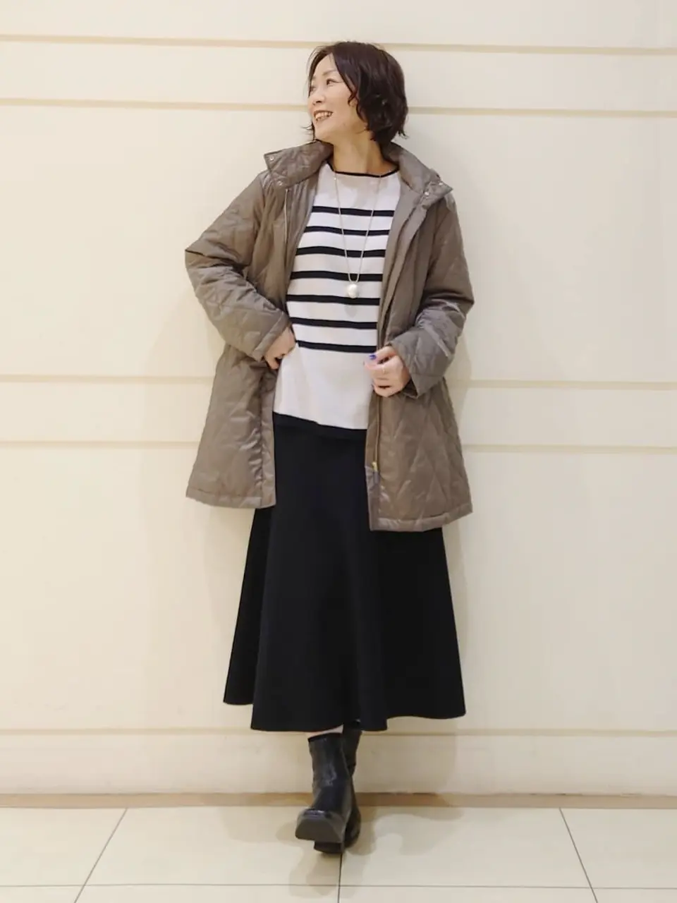 自由区 maruri コーディネート画像