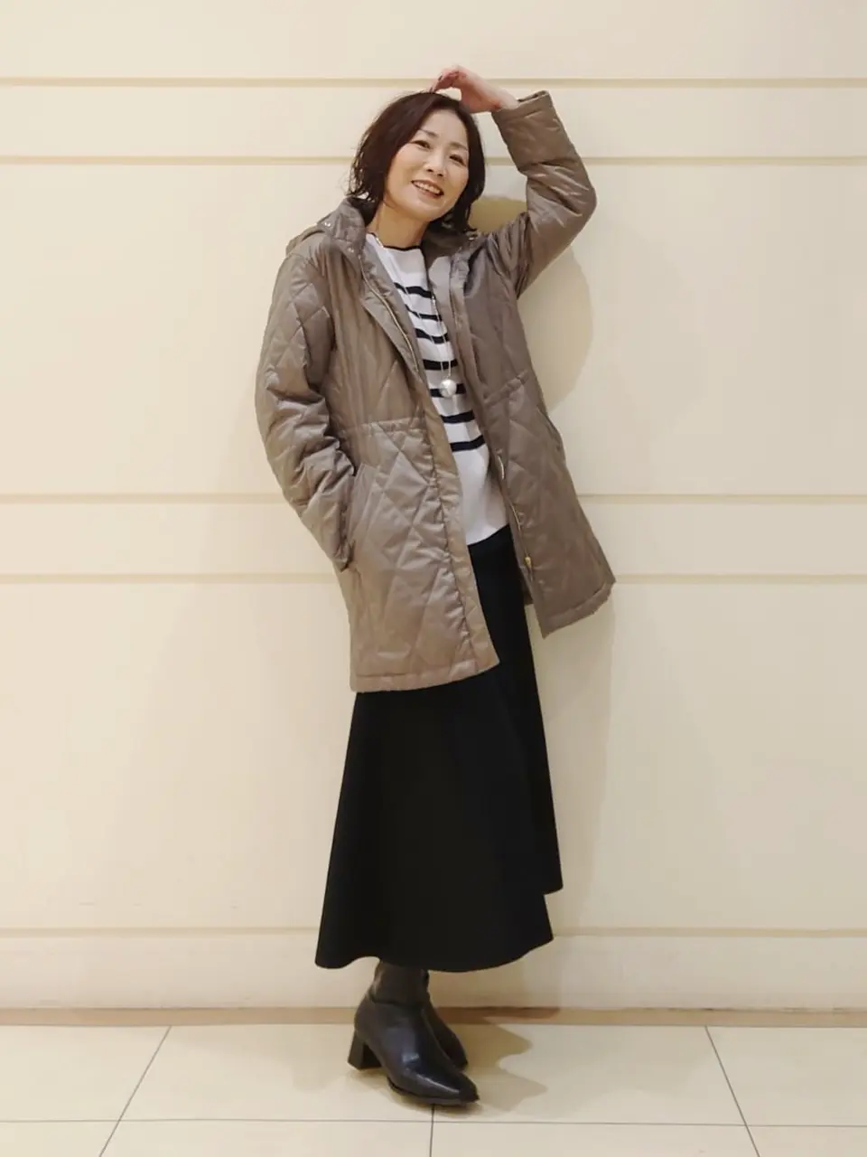 自由区 maruri コーディネート画像