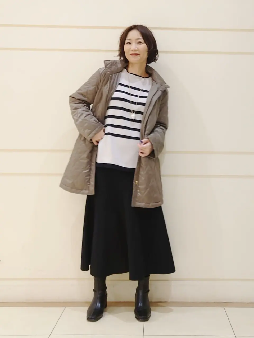 自由区 maruri コーディネート画像