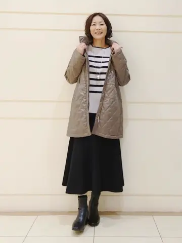 自由区 maruri コーディネート画像