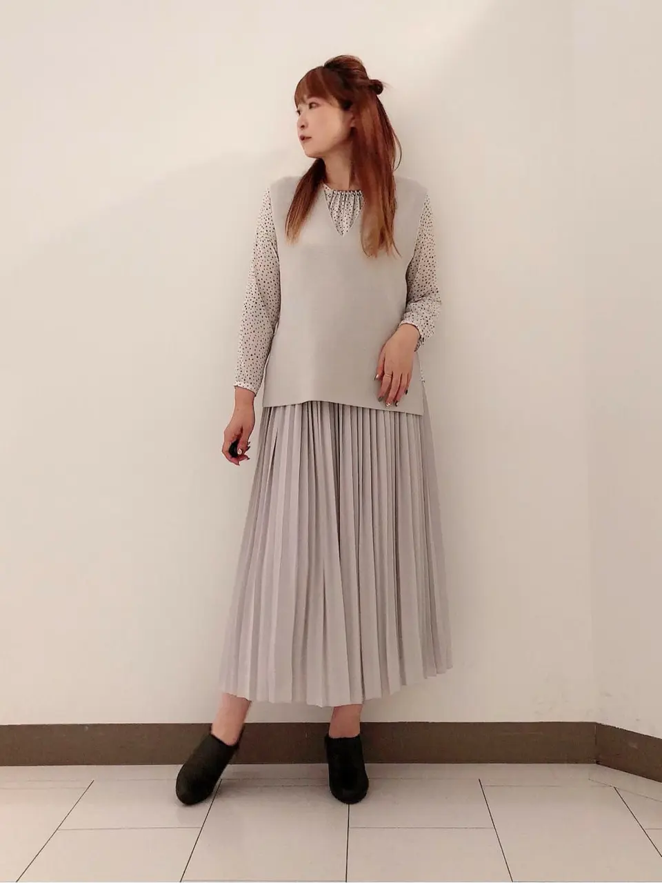 自由区 スタッフ コーディネート画像