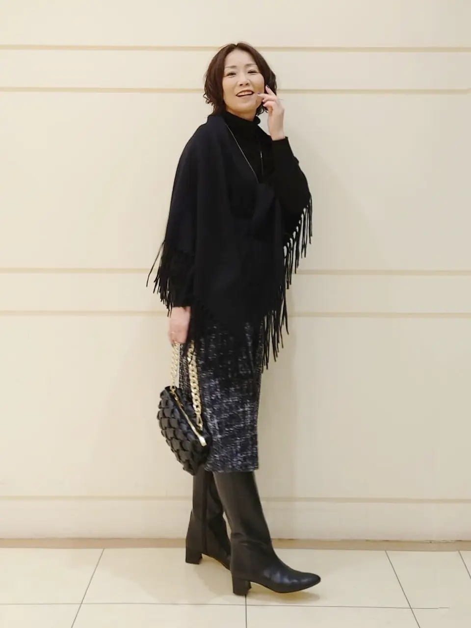 自由区 maruri コーディネート画像