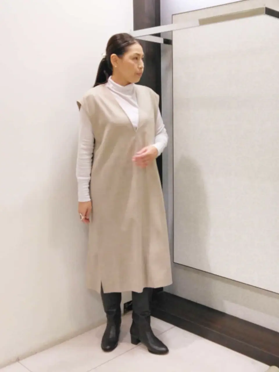 自由区 野本 コーディネート画像