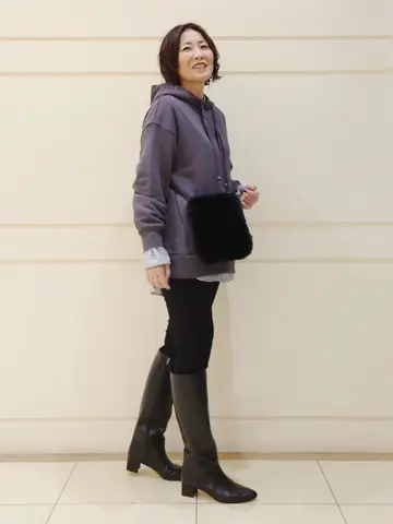 自由区 maruri コーディネート画像