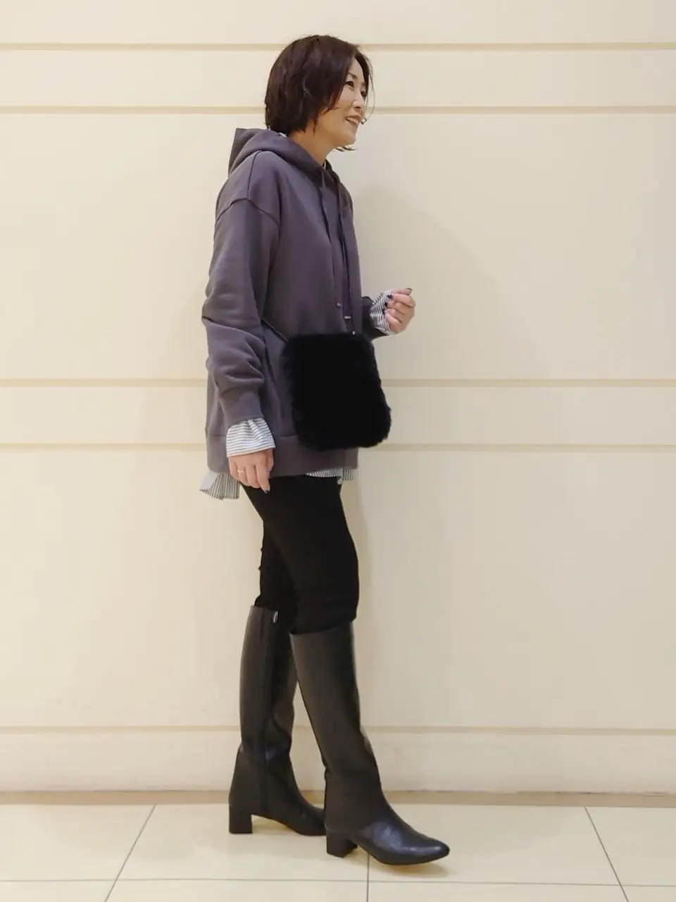 自由区 maruri コーディネート画像