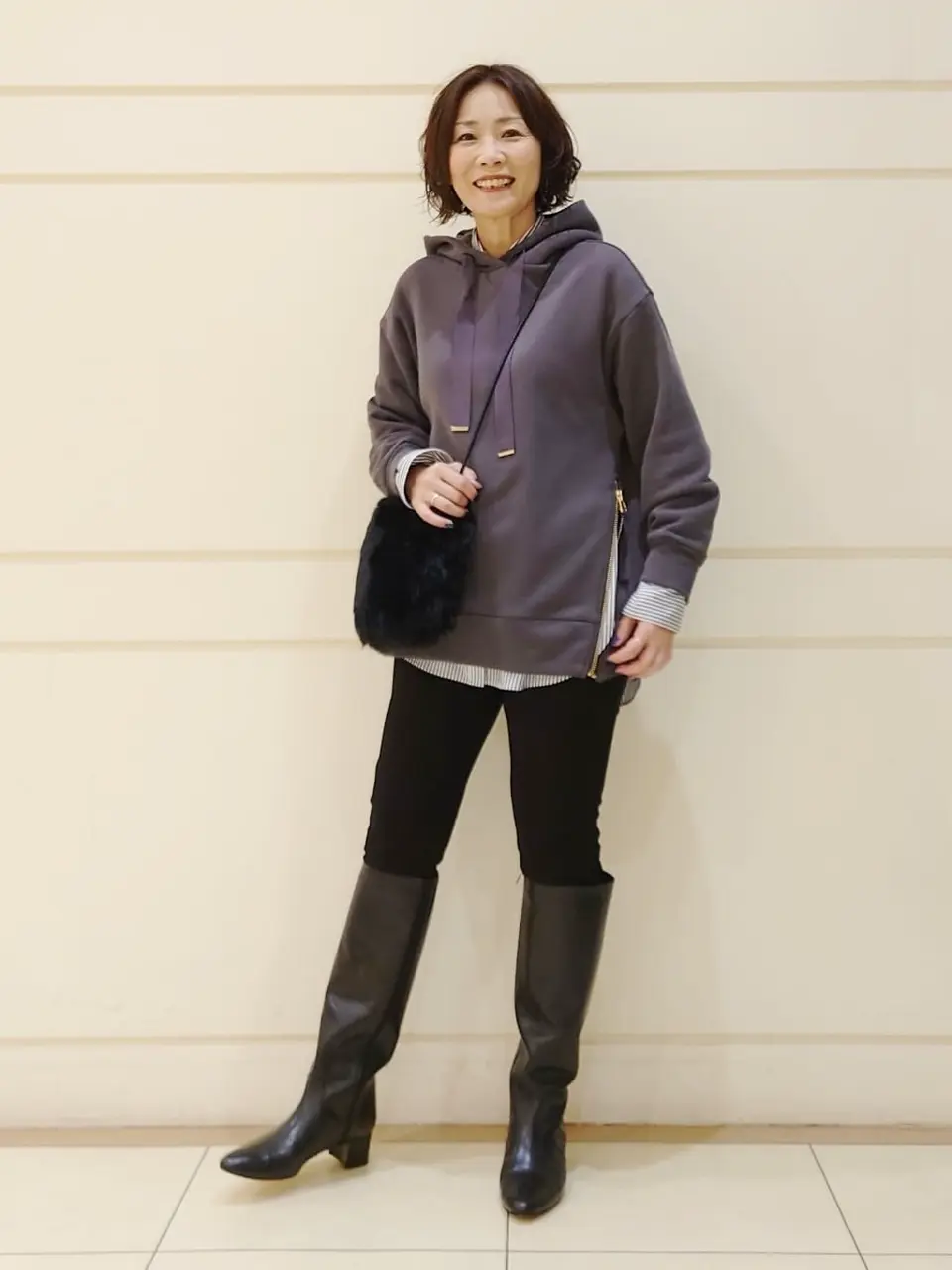 自由区 maruri コーディネート画像