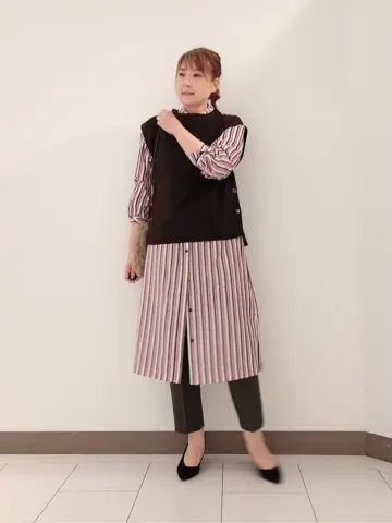 自由区 スタッフ コーディネート画像