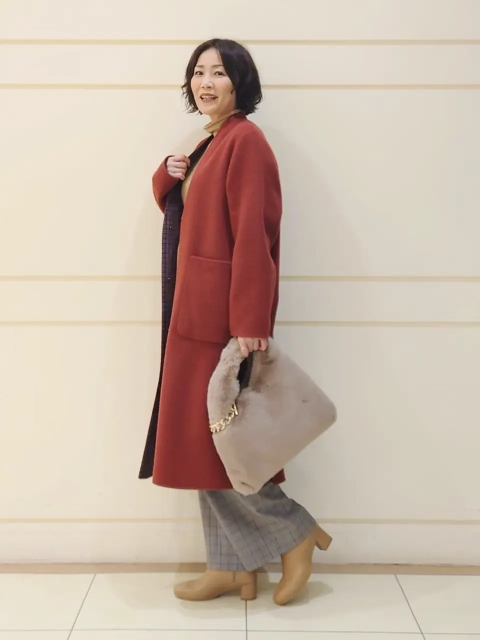 自由区 maruri コーディネート画像