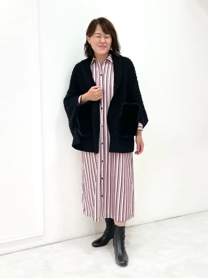 自由区 大野 コーディネート画像