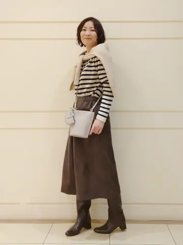 自由区 maruri コーディネート画像