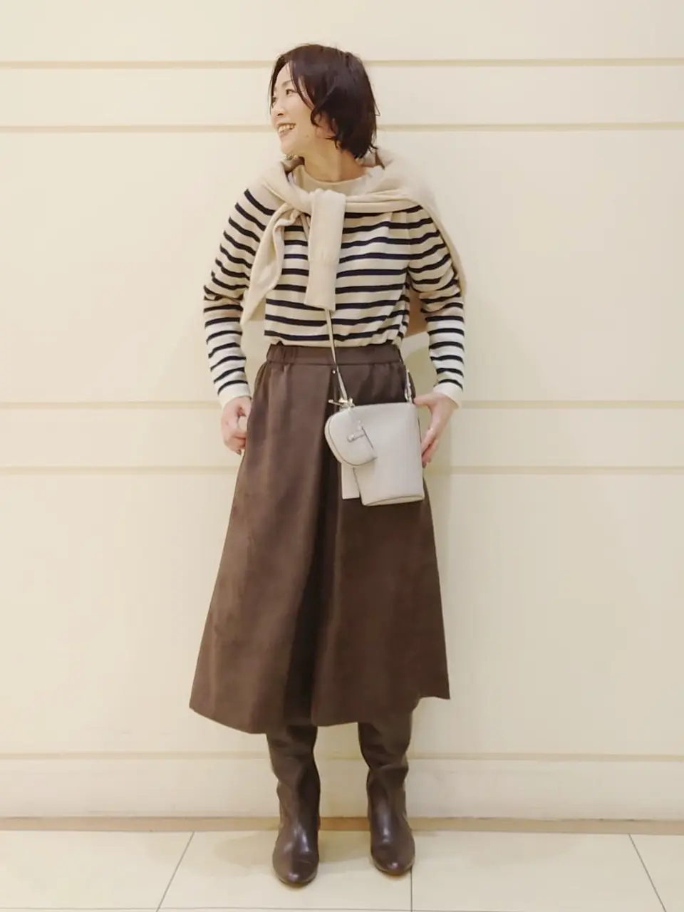 自由区 maruri コーディネート画像