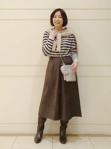 自由区 maruri コーディネート画像