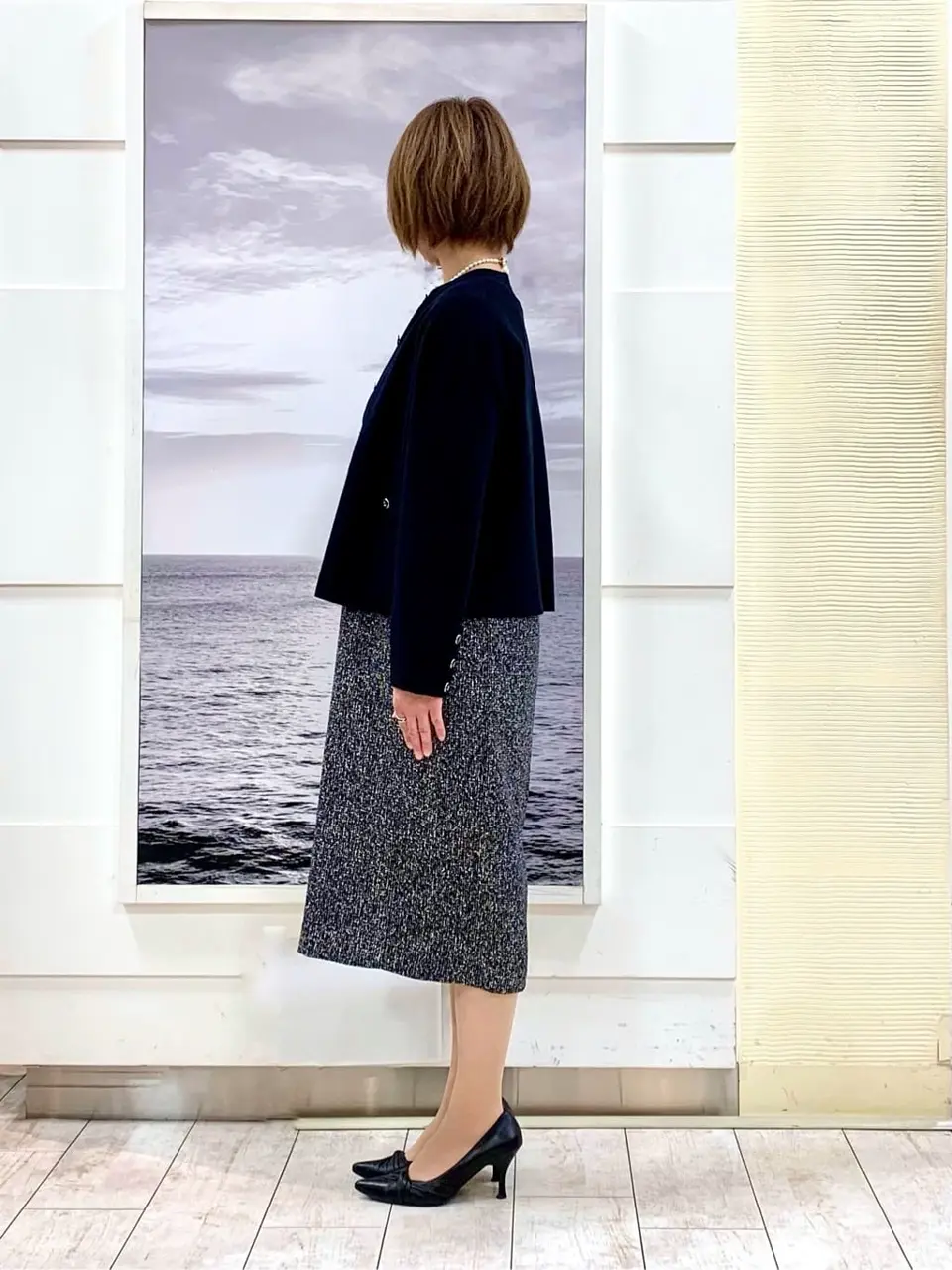 自由区 中鉢 コーディネート画像