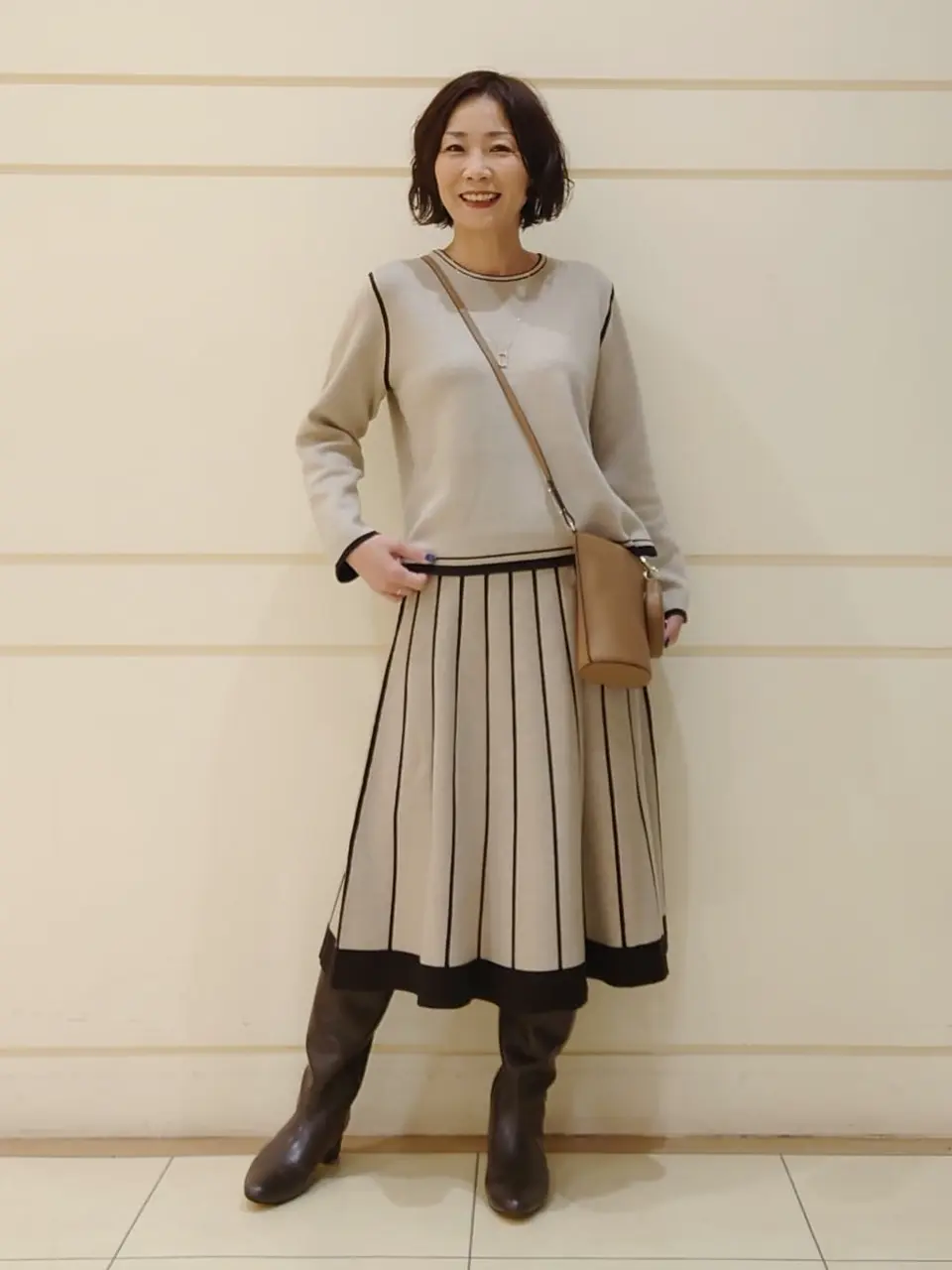 自由区 maruri コーディネート画像