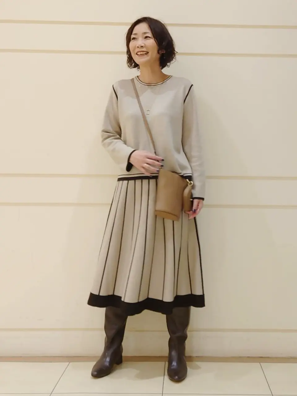 自由区 maruri コーディネート画像