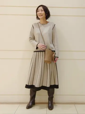 自由区 maruri コーディネート画像