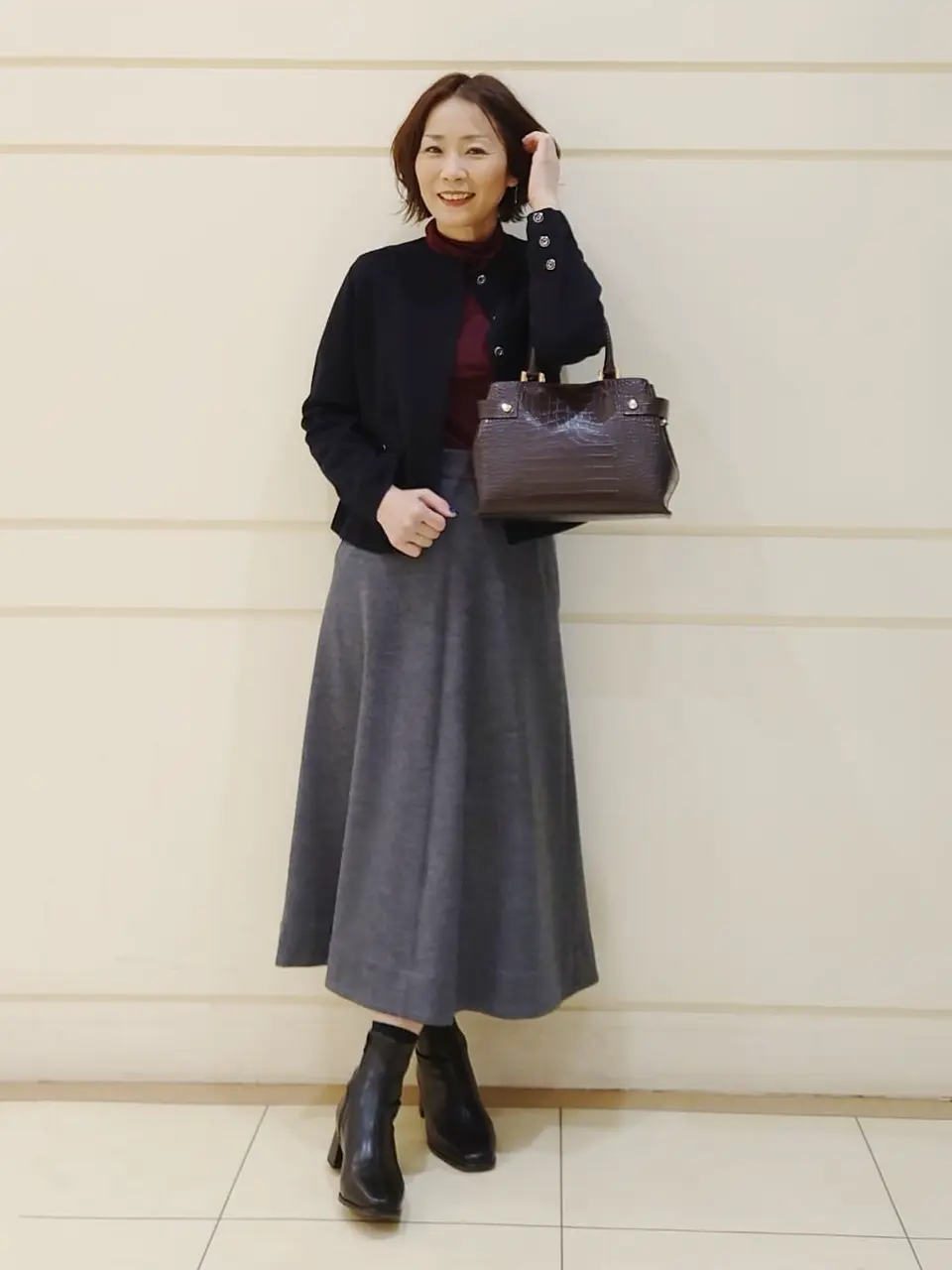 自由区 maruri コーディネート画像