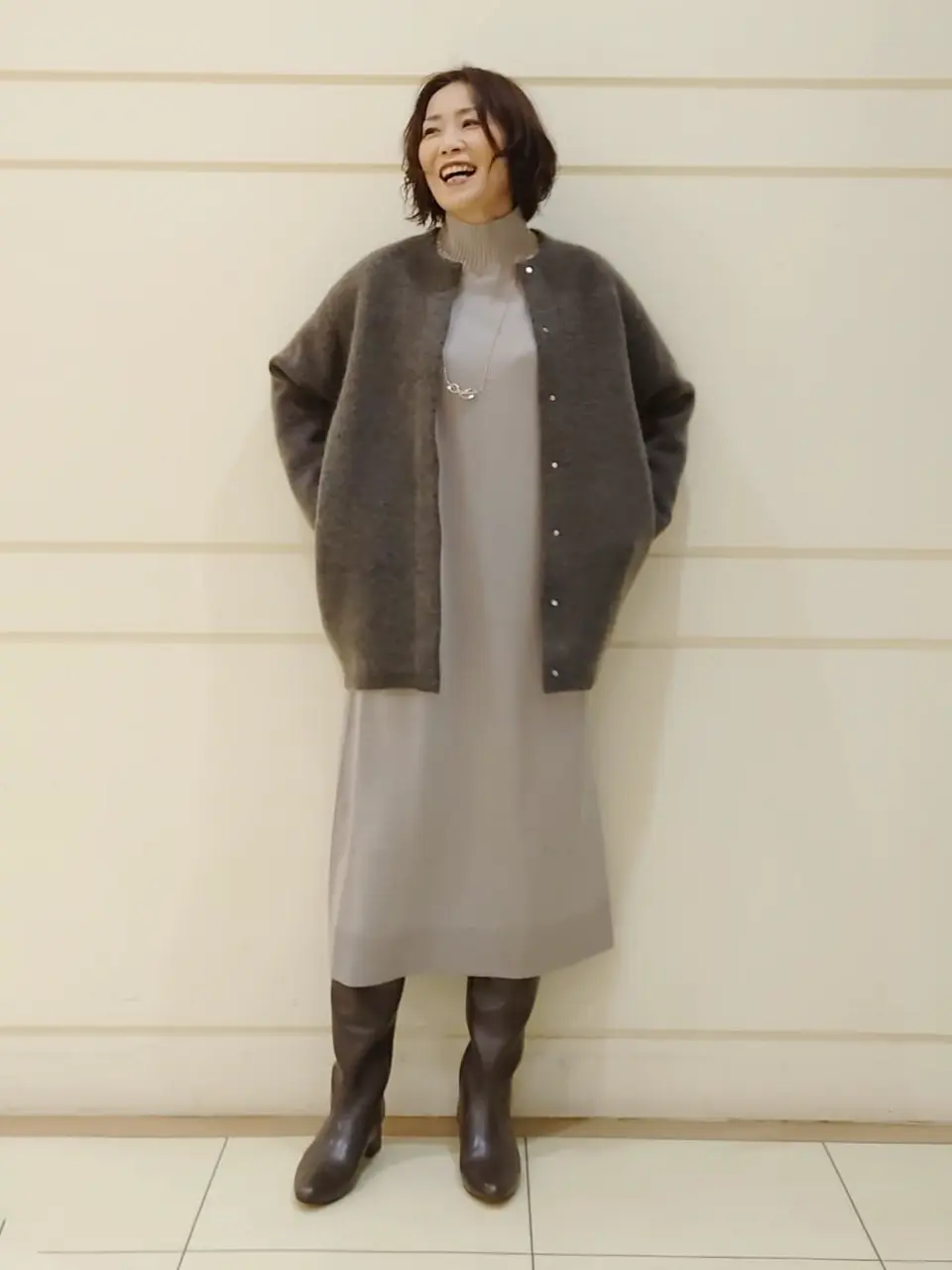 自由区 maruri コーディネート画像