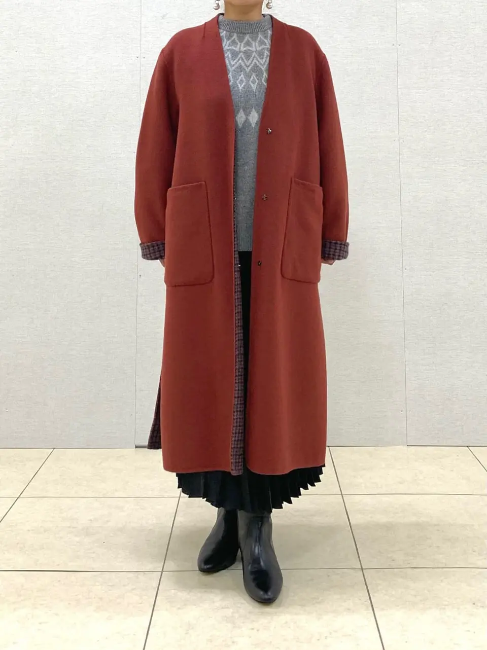 自由区 坂本 コーディネート画像