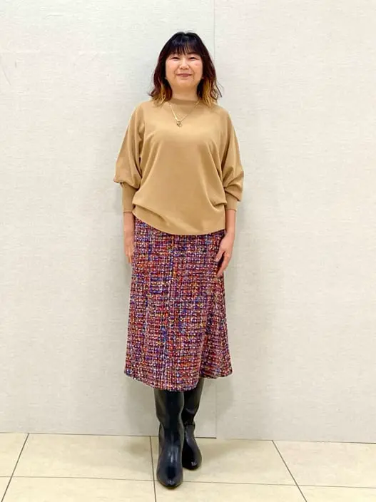 自由区 土居 コーディネート画像