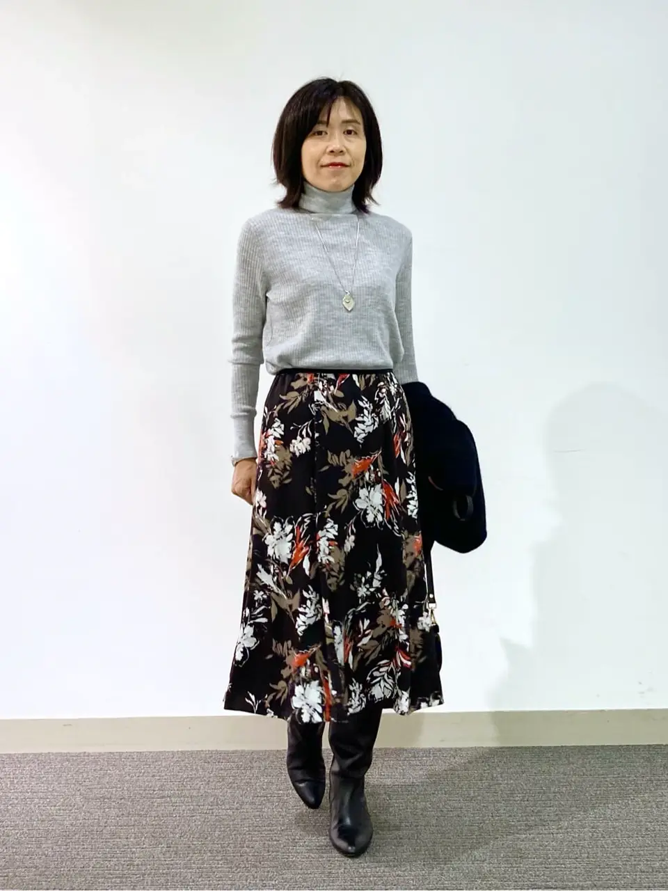 自由区 成川 コーディネート画像