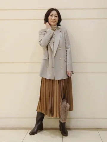 自由区 maruri コーディネート画像