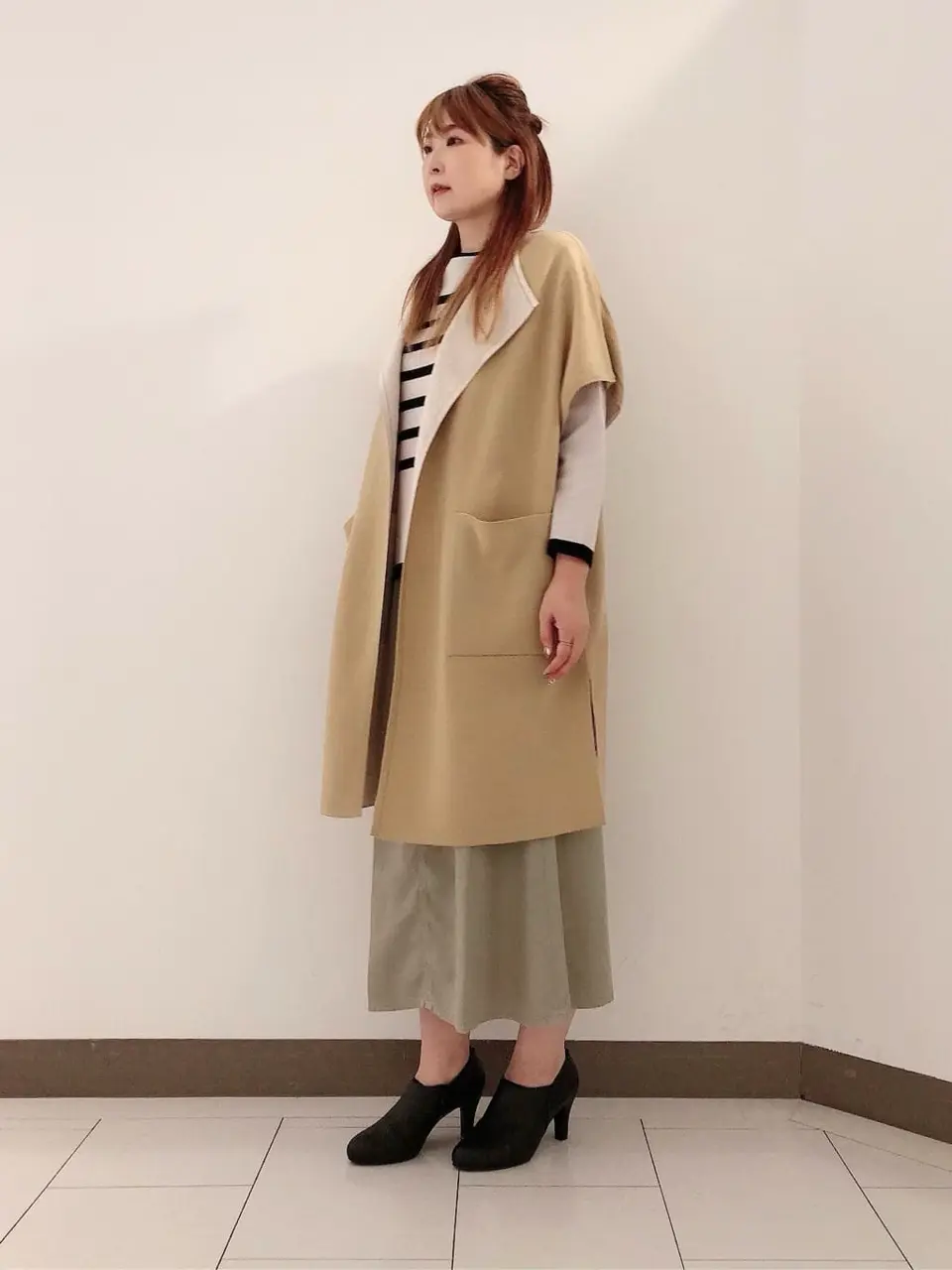 自由区 スタッフ コーディネート画像