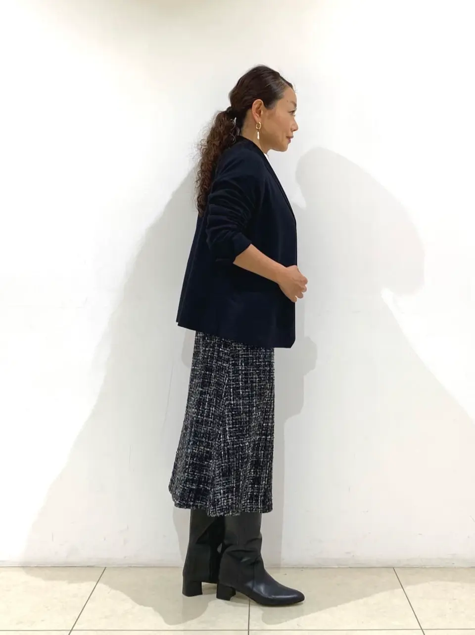 自由区 坂本 コーディネート画像