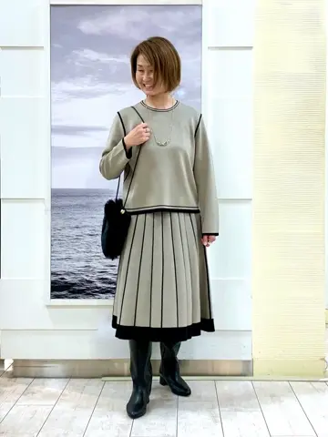 自由区 中鉢 コーディネート画像