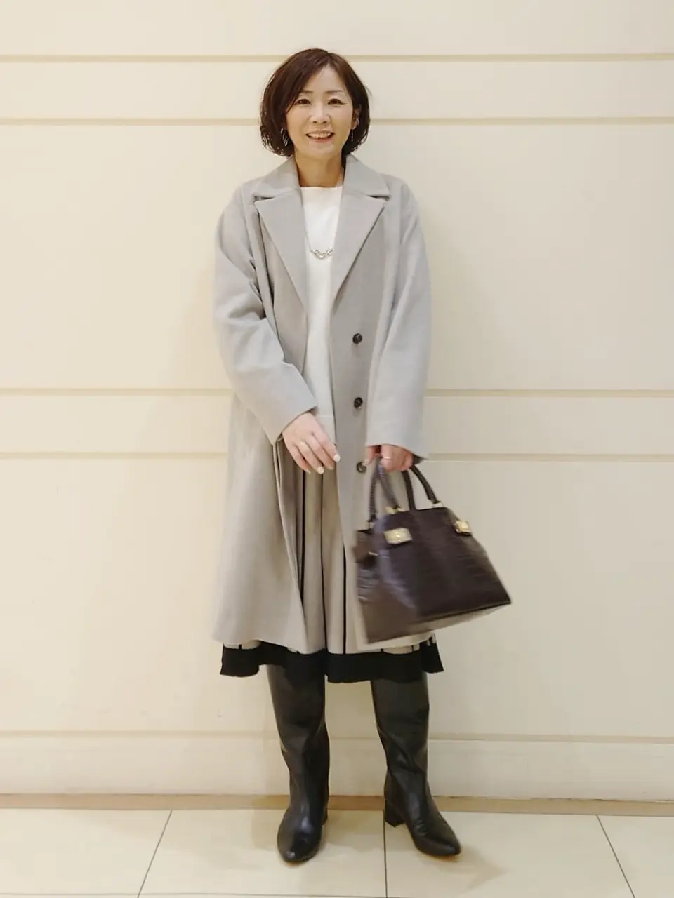 自由区 maruri コーディネート画像