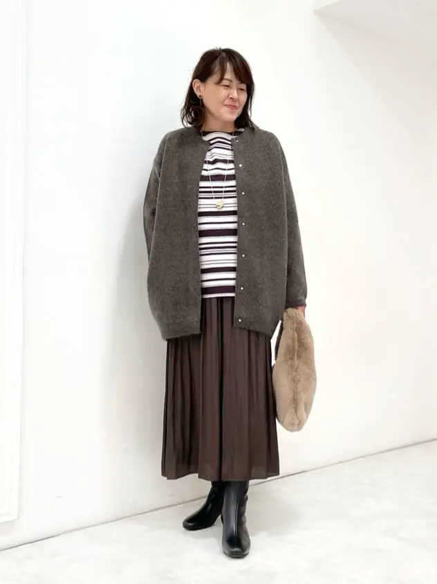 自由区 大野 コーディネート画像