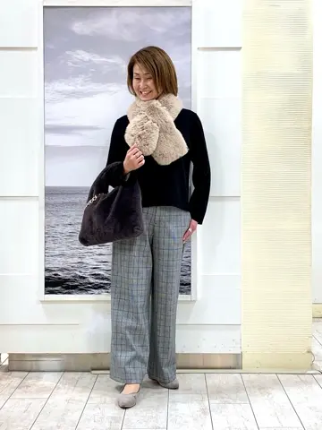 自由区 中鉢 コーディネート画像