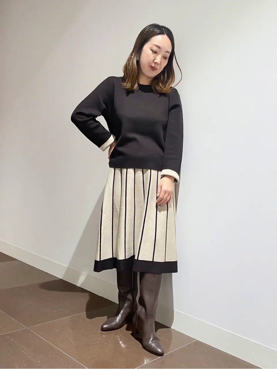 自由区 清水 コーディネート画像