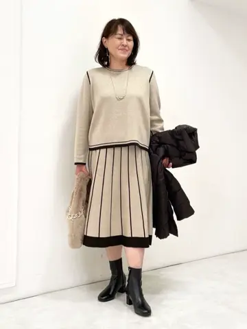 自由区 大野 コーディネート画像