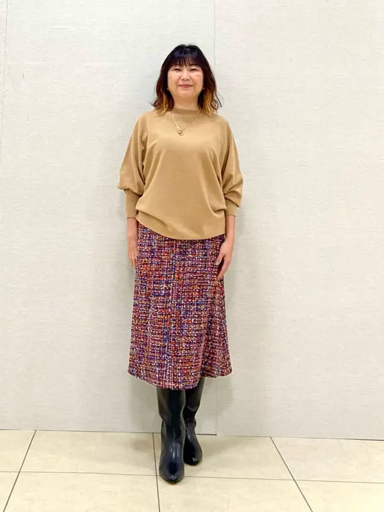 自由区 土居 コーディネート画像