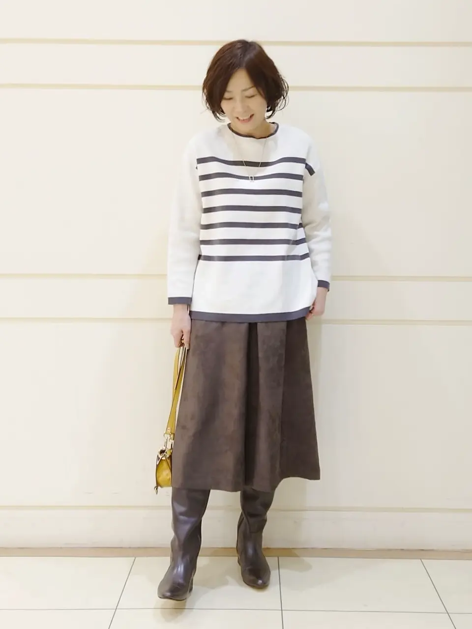 自由区 maruri コーディネート画像