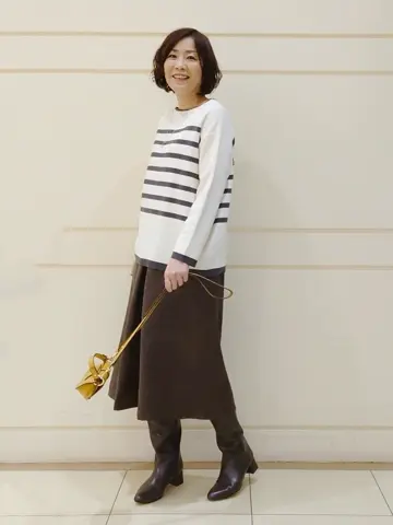 自由区 maruri コーディネート画像