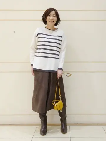 自由区 maruri コーディネート画像