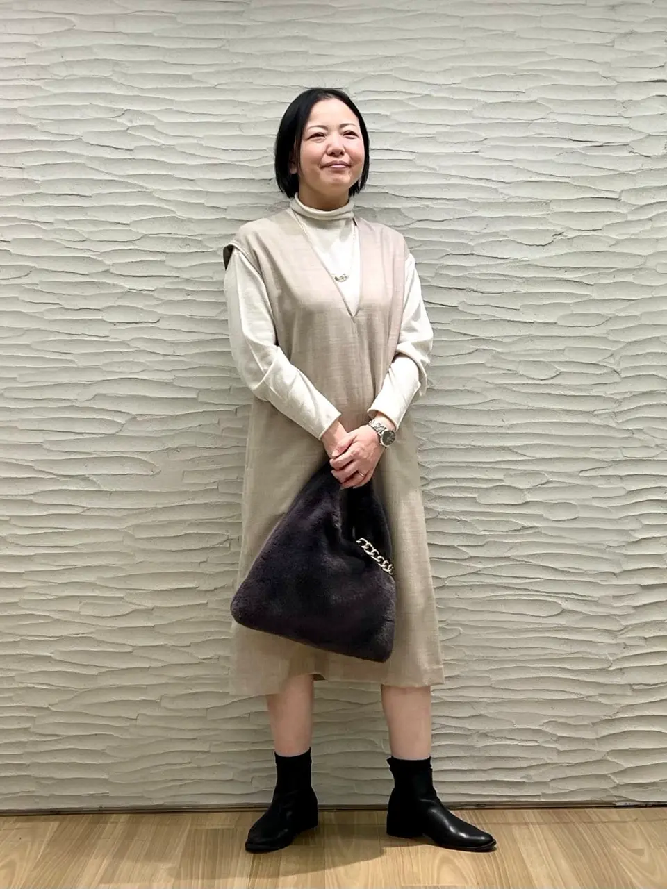 自由区 橋口 コーディネート画像