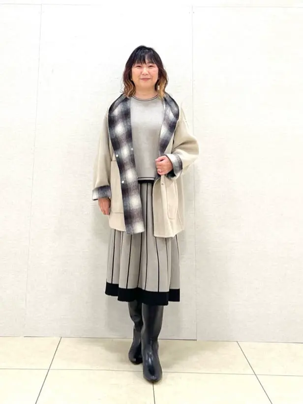 自由区 土居 コーディネート画像