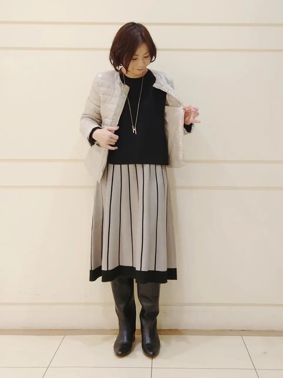 自由区 maruri コーディネート画像