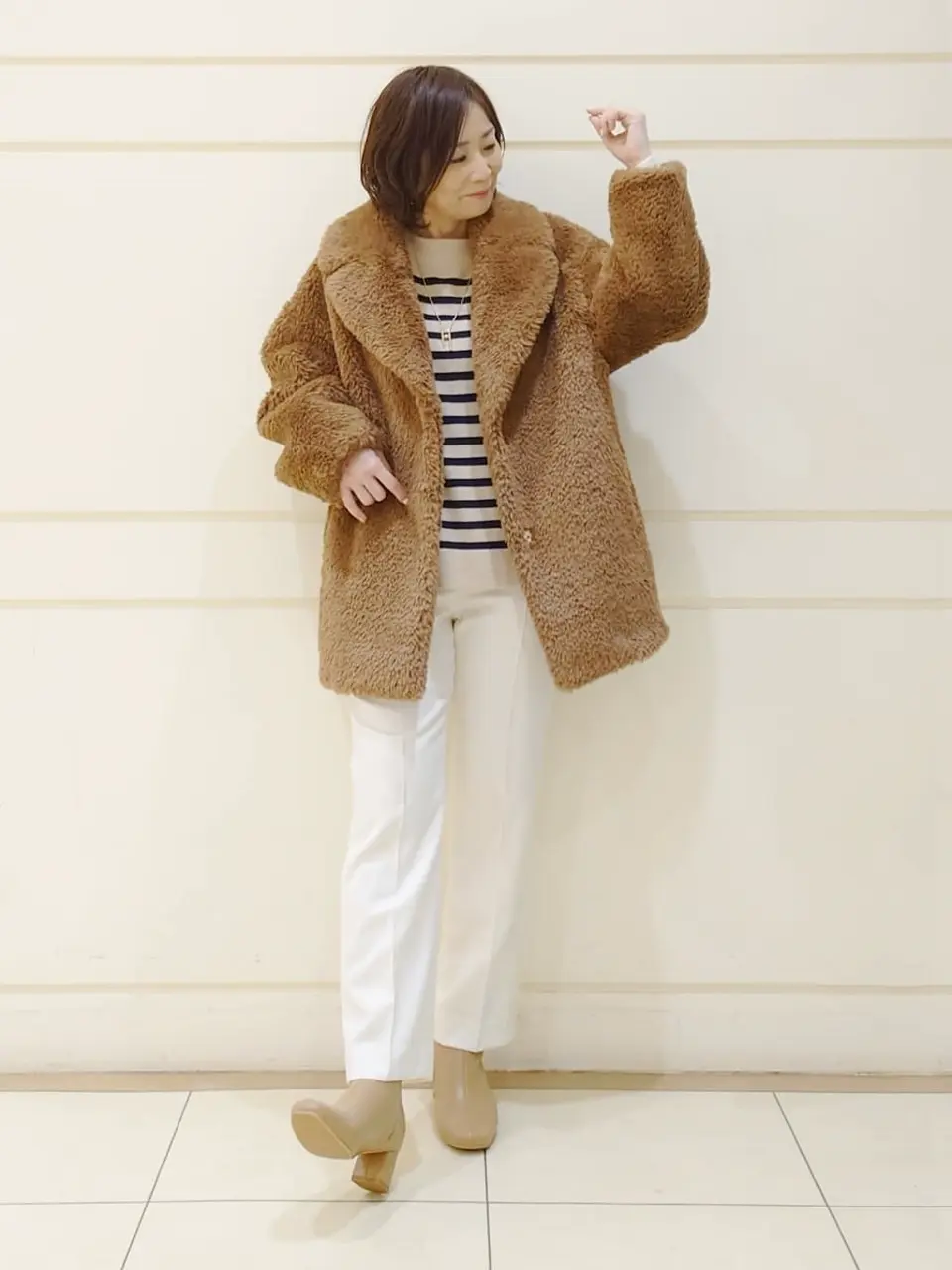 自由区 maruri コーディネート画像