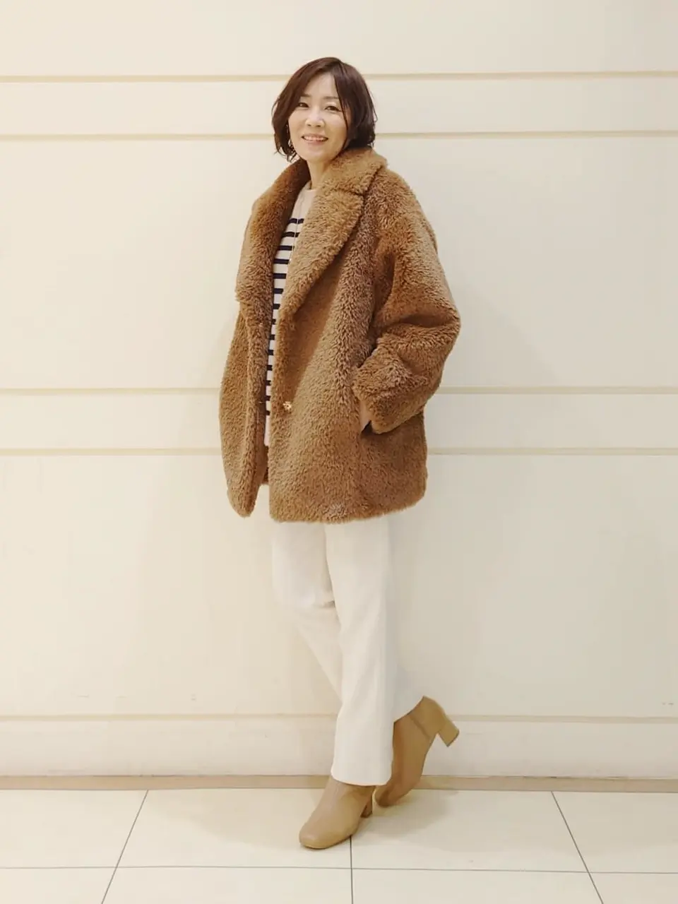 自由区 maruri コーディネート画像