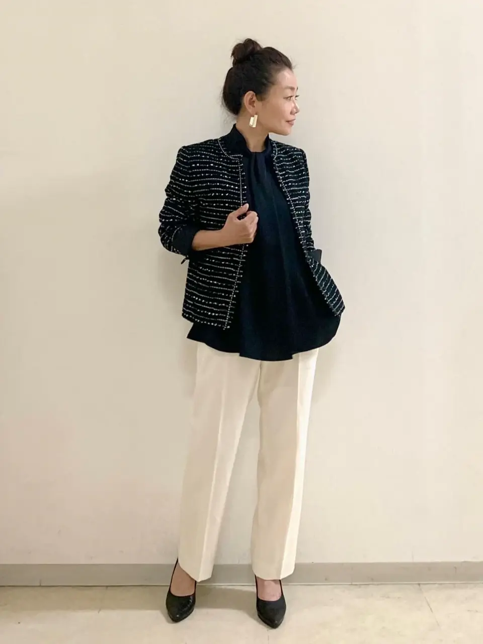 自由区 坂本 コーディネート画像