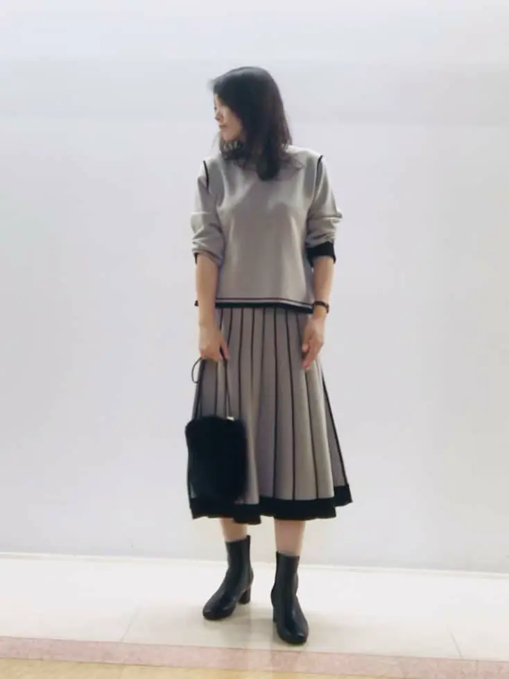 自由区 スタッフ コーディネート画像