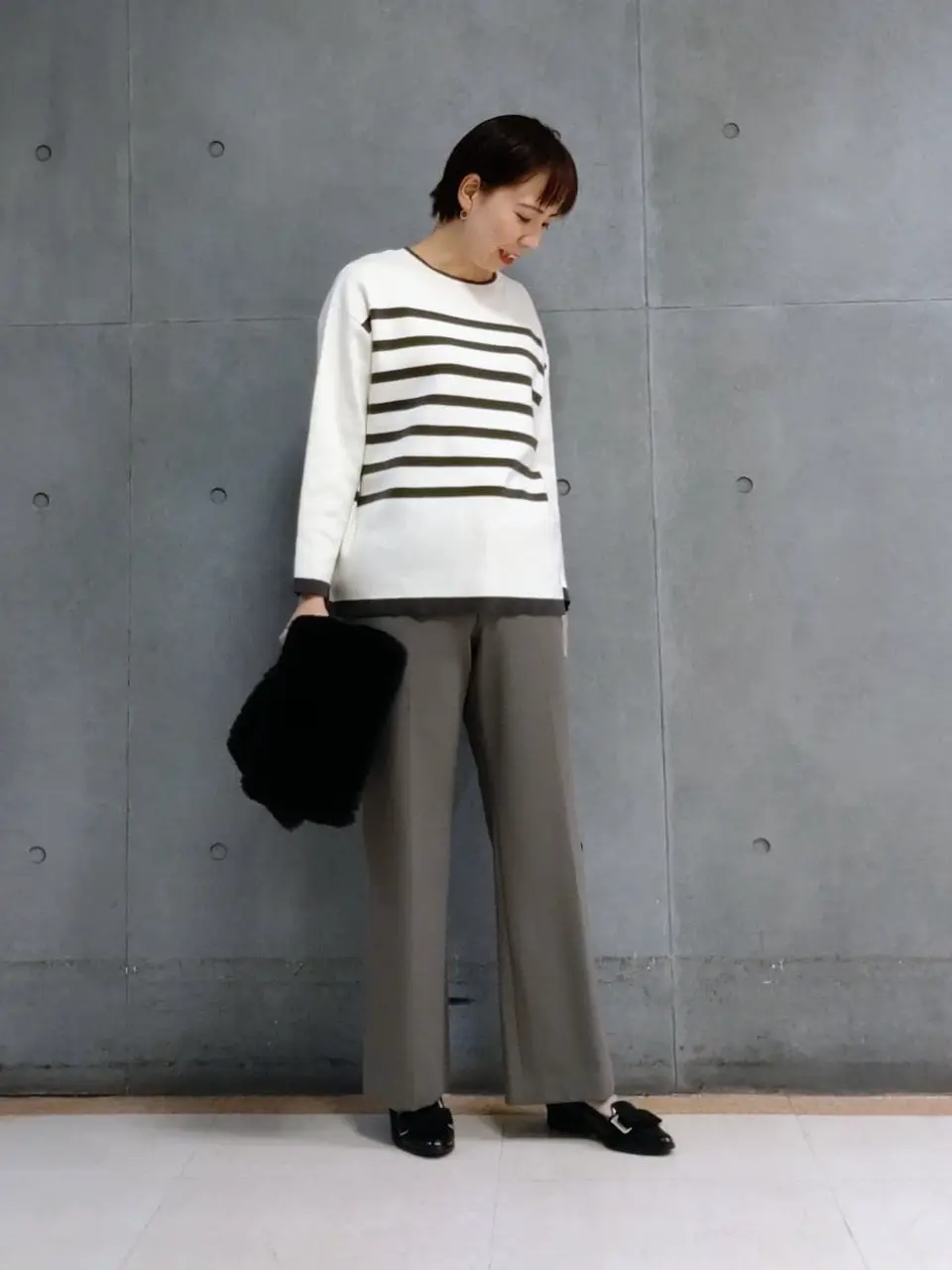 自由区 丸尾 コーディネート画像