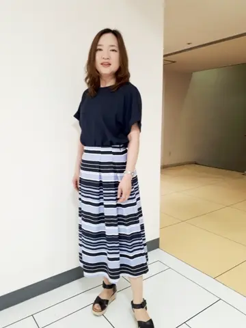 自由区 ナオミ コーディネート画像